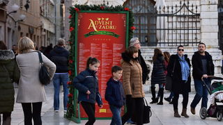 Advent u Zadru: Prekrasno subotnje jutro u Zadru