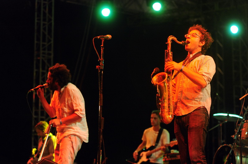 Sibenik, 090811.
Summer eko music festival Terraneo 2011.
Prvog dana na festivalu Terraneo nastupila je kanadska grupa Destroyer.
Foto: Mladen Pobi / CROPIX Sibenik, 090811.
Summer eko music festival Terraneo 2011.
Prvog dana na festivalu Terraneo nastupila je kanadska grupa Destroyer.
Foto: Mladen Pobi / CROPIX