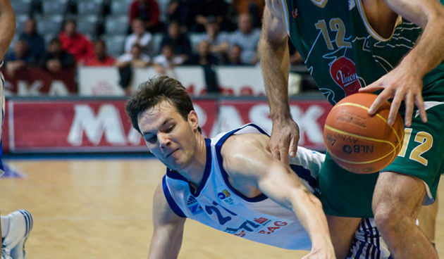 Miro Bilan KK Zadar – KK Union Olimpija (foto:Saša Čuka)