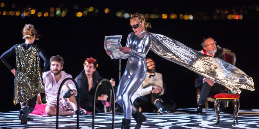 Split,08082016 – 62.Splitsko ljeto. Dramska premijera Mletacki trgovac redatelj Aleksandar Ogarjov.Snimio:Matko Biljak