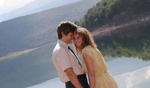 Snimanje filma Zvizdan, Dalibora Matanica na Peruci. Glumci Tihana Lazovic i Goran Markovic. Photo: Ivo Cagalj/PIXSELL