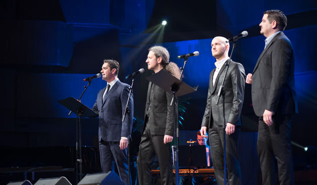 Borna Rajić na koncertu ‘Četiri tenora’