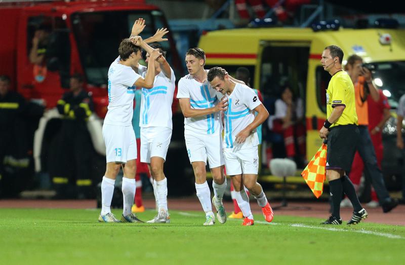 Stadion Kantrida, Rijeka – Prva utakmica 4. pretkola Europske lige, HNK Rijeka – VfB Stuttgart. Photo: Igor Kralj/PIXSELL Stadion Kantrida, Rijeka – Prva utakmica 4. pretkola Europske lige, HNK Rijeka – VfB Stuttgart. Photo: Igor Kralj/PIXSELL