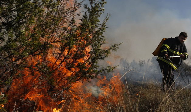 Pozar Bokanjac, Foto: Jure Miskovic / CROPIX
