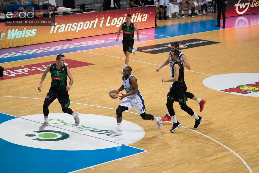 ABA liga, 11. kolo: KK Zadar – KK Petrol Olimpija 97-77. Preston Knowles ABA liga, 11. kolo: KK Zadar – KK Petrol Olimpija 97-77. Preston Knowles