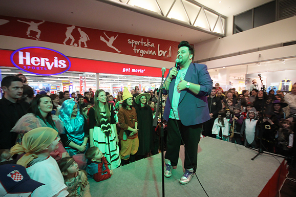 Dječji karneval u Supernova centru (foto:Saša Čuka) Dječji karneval u Supernova centru (foto:Saša Čuka)