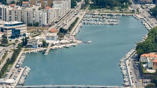 Zadar iz zraka, zračna panorama