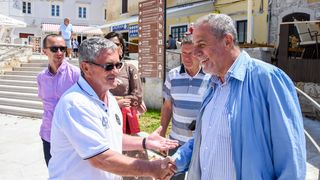 Gradonačelnik Grada Zagreba Milan Bandić na Pagu