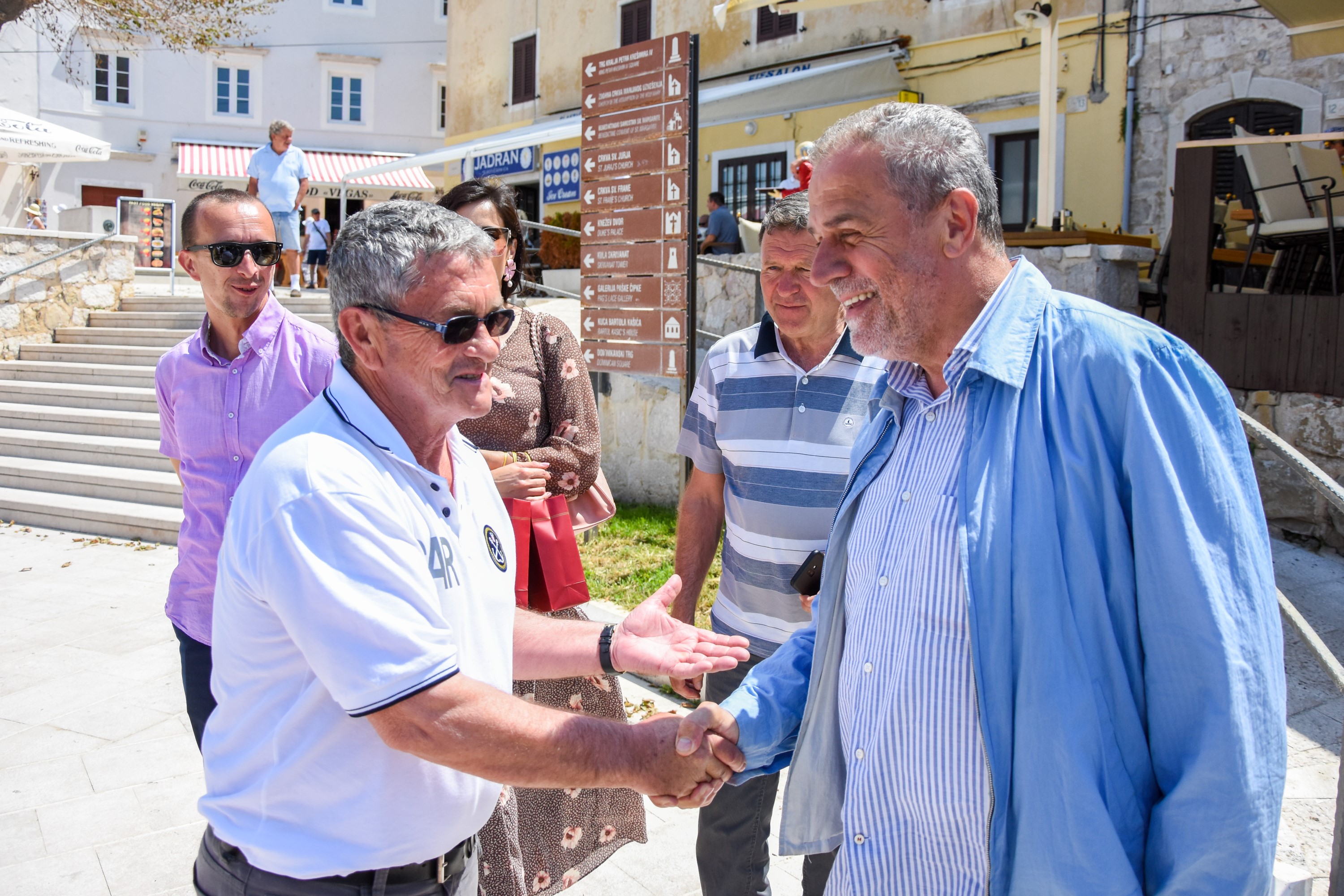 Gradonačelnik Grada Zagreba Milan Bandić na Pagu