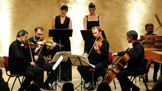 U sklopu 51. Glazbenih večeri u Sv. Donatu, sinoć su u Zadru gostovali Zagrebački kvartet, čembalist Pavao Mašić, te solistice Adela Golac-Rilović i Nera Gojanović-Kljajić, foto: Nenad Marčev