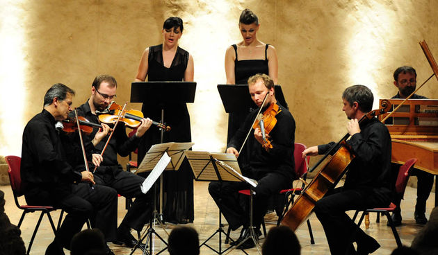 U sklopu 51. Glazbenih večeri u Sv. Donatu, sinoć su u Zadru gostovali Zagrebački kvartet, čembalist Pavao Mašić, te solistice Adela Golac-Rilović i Nera Gojanović-Kljajić, foto: Nenad Marčev