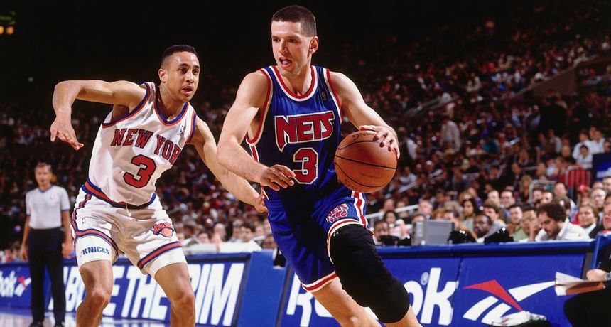 Dražen Petrović New Jersey Nets