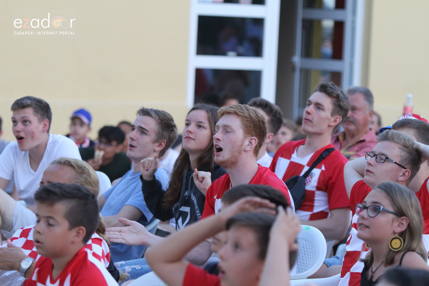 Bibinje: Navijanje za Vatrene i fešta nakon pobjede nad Engleskom