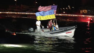 Otvaranje EP klase 49er u uvali Jazine (foto: Marin Gospić)