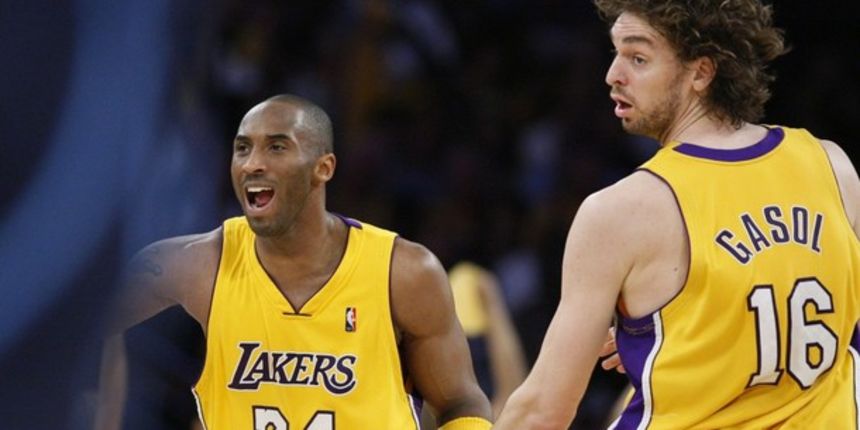 Bryant i Gasol (Foto:Reuters)
