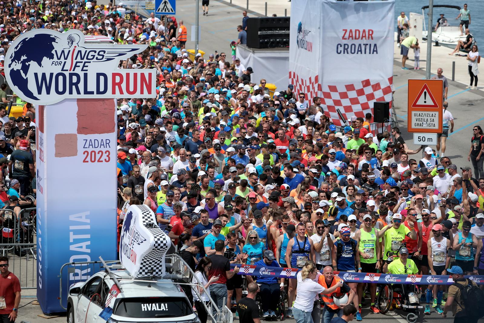 Wings for Life World Run Zadar 2023. Wings for Life World Run Zadar 2023.