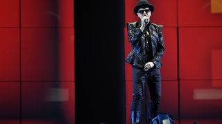 U KC Drazen Petrovic odrzan koncert legendarne grupe Pet Shop Boys. Na slici: Pet Shop Boys. Foto: Sime Sokota / CROPIX