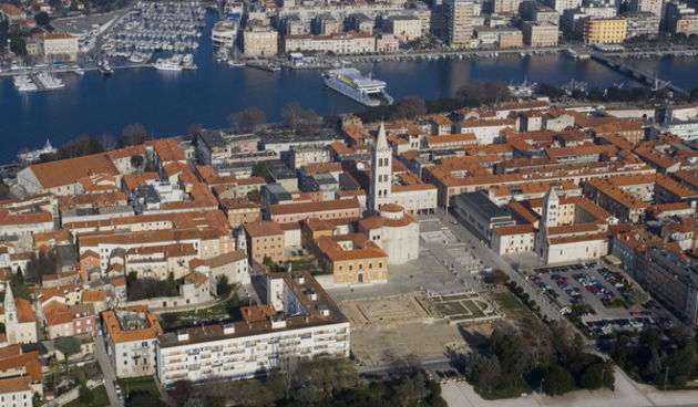 Zadar iz zraka (Foto:Boris Kacan)