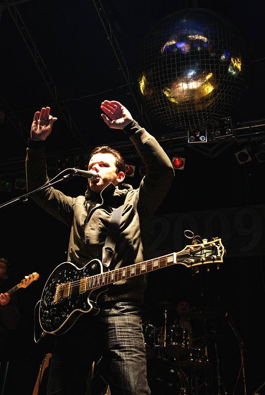 Doček Nove 2009. na Narodnom trgu (foto: Marin Gospić)