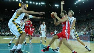 Arena Zagreb, Pripremna košarkaška utakmica Hrvatska – Litva 94-80, Foto: alibor Urukalović/PIXSELL