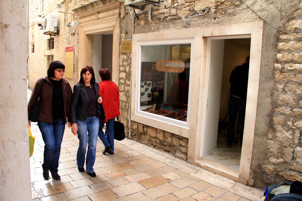 Dubravko Vitlov, otvorena prodavaonica čokolade, foto: Iva Perinčić