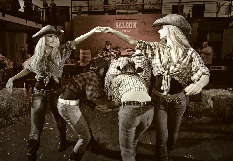 Country – western show u Arsenalu (foto: Marin Gospić)