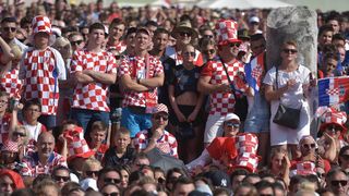 Tisuće Zadrana na Forumu navijalo za Vatrene u finalu Svjetskog prvenstva Tisuće Zadrana na Forumu navijalo za Vatrene u finalu Svjetskog prvenstva