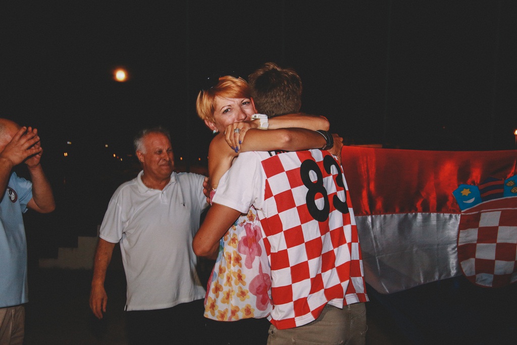 JK Uskok: Proslava olimpijskog zlata Fantele i Marenića