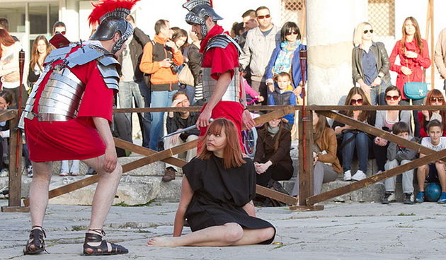 Antički dani 2012: Bakanalije na Forumu, foto: L. Banić