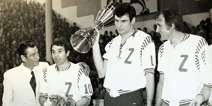 Leo Pincetić, Giuseppe Pino Giergia, Krešimir Ćosić i Zdravko Jerak Leo Pincetić, Giuseppe Pino Giergia, Krešimir Ćosić i Zdravko Jerak