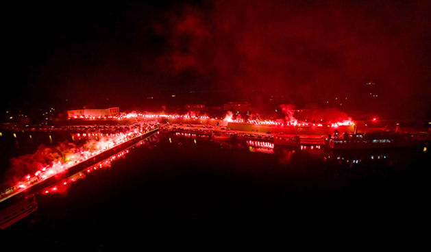 Bakljada na Poluotoku (foto:Saša Čuka)