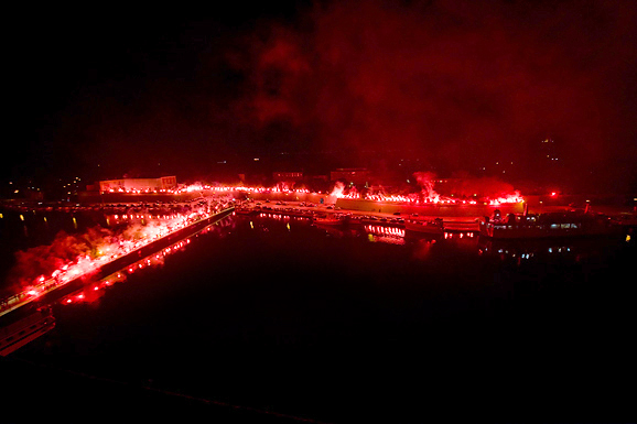 Bakljada na Poluotoku (foto:Saša Čuka)