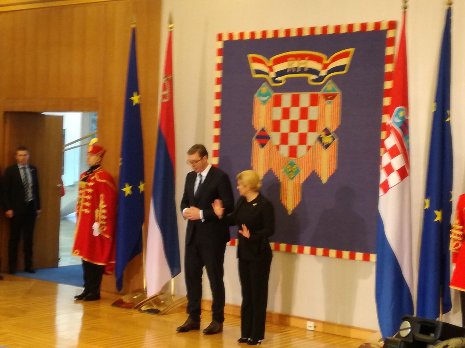 Susret Grabar-Kitarović i Vučića Susret Grabar-Kitarović i Vučića
