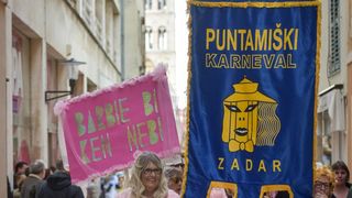 Zadarski Karneval 2020.: Povorka maskiranih skupina