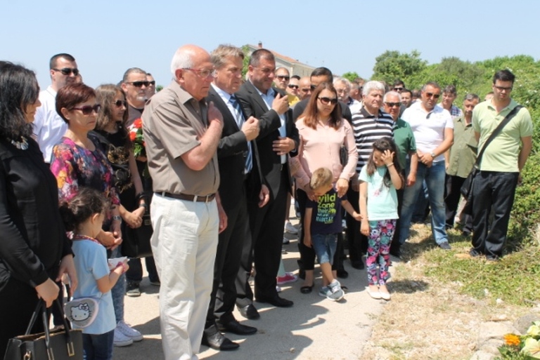 Jedan od heroja obrane Zadra u Domovinskom ratu, hrvatski branitelj, Ante Rudan dobio je danas svoju ulicu na Bilom brigu u MO Plovanija, foto: Grad Zadar