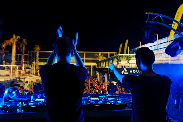 Drugog dana Blacksheep Festivala u Aquarius klubu na Zrću nastupili su Lucas&Steve. Foto: Goran Telak