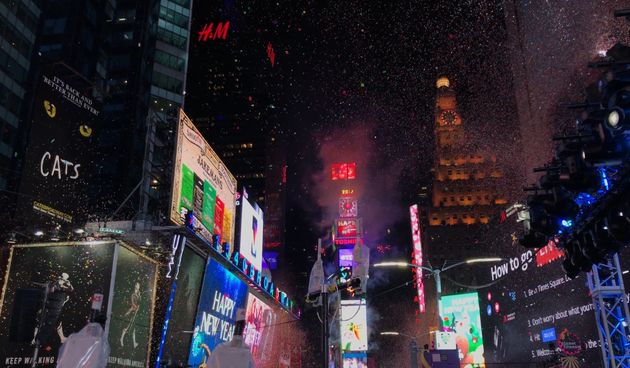 Doček Nove 2017. na Times Squareu