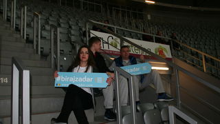 Košarkaši i navijači KK Zadar podržali akciju #birajzadar Košarkaši i navijači KK Zadar podržali akciju #birajzadar