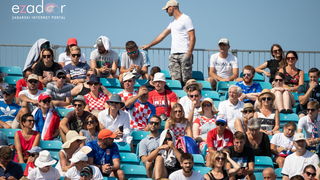 Davis Cup: Vruća navijačka atmosfera u meču Ćilića i Querreya