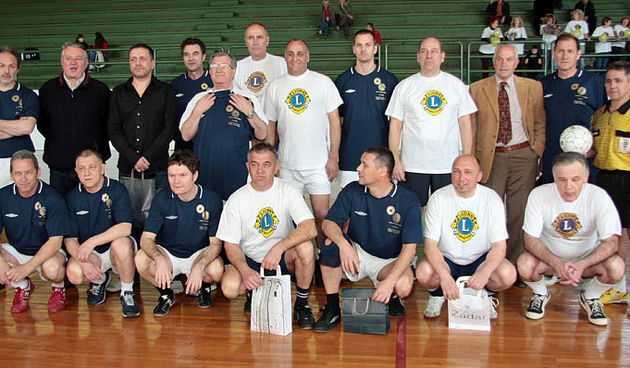 Humanitarna malonogometna utakmica u dvorani Mocire