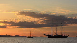 Čudesni zalazak sunca u Zadru 26. kolovoza 2012.