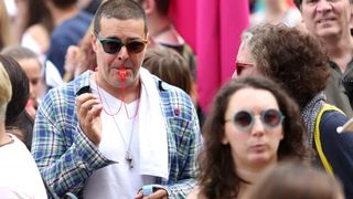 Održan je XV Zagreb Pride pod motom Još Hrvatska ni propala. Photo: PIXSELL Održan je XV Zagreb Pride pod motom Još Hrvatska ni propala. Photo: PIXSELL