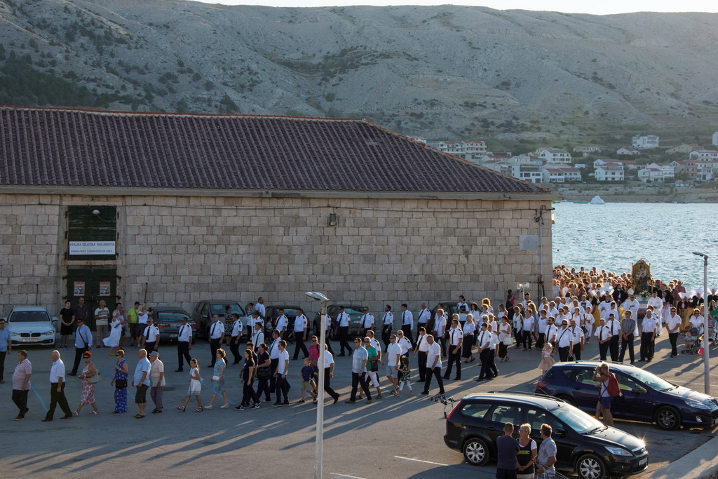 Proslava blagdana Velike Gospe u Pagu Proslava blagdana Velike Gospe u Pagu