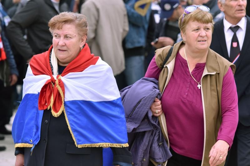 Obilježena 24. obljetnica stradanja mještana i branitelja Škabrnje, Foto: Dino Stanin/PIXSELL Obilježena 24. obljetnica stradanja mještana i branitelja Škabrnje, Foto: Dino Stanin/PIXSELL