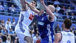 Zagreb – 7. kolo A-1 lige za prvaka, KK Cibona – KK Zadar 82-66. Photo: Goran Stanzl/PIXSELL Zagreb – 7. kolo A-1 lige za prvaka, KK Cibona – KK Zadar 82-66. Photo: Goran Stanzl/PIXSELL