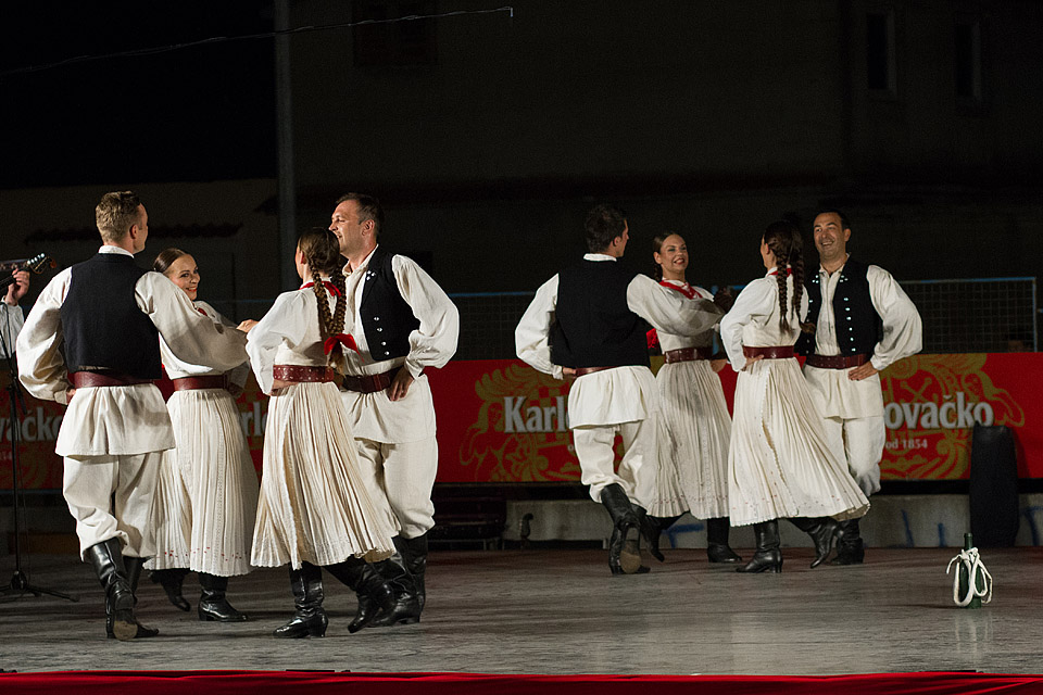 Bibinje: Nastup ansambla Lado, foto: Leo Banić