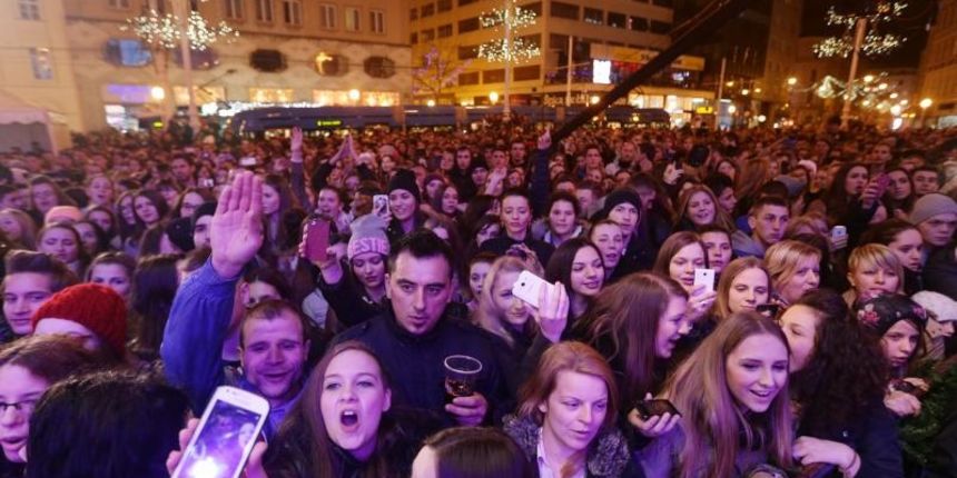 19.12.2014., Trg bana Josipa Jelacica, Zagreb – 9. humanitarni koncert Zelim zivot za zakladu Ana Rukavina. Photo: Zeljko Lukunic/PIXSELL