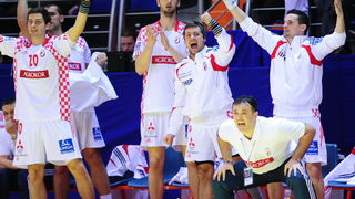 Vrsac, 160112.
Europsko prvenstvo u rukometu u Srbiji.
Prvo kolo, utakmica izmedju Hrvatske i Islanda.
Na slici: slavlje hrvatskih igraca.
Foto: Drazen Aleksic / CROPIX Vrsac, 160112.
Europsko prvenstvo u rukometu u Srbiji.
Prvo kolo, utakmica izmedju Hrvatske i Islanda.
Na slici: slavlje hrvatskih igraca.
Foto: Drazen Aleksic / CROPIX