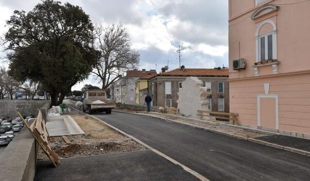 Pri kraju radovi na sanaciji vrata sv. Krševanu u zadarskom Muraju. Foto: Dino Stanin/PIXSELL