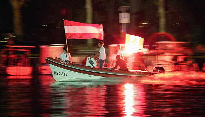 Otvaranje EP klase 49er u uvali Jazine (foto: Marin Gospić)